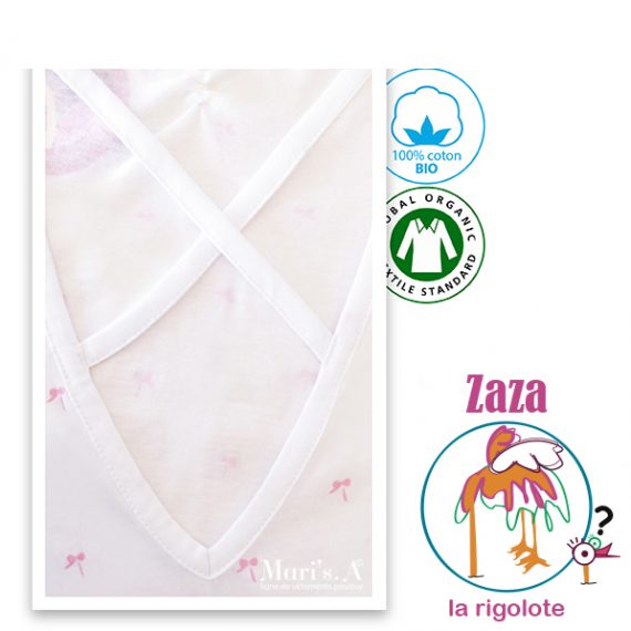 Dos nu fille Zaza 5 ans