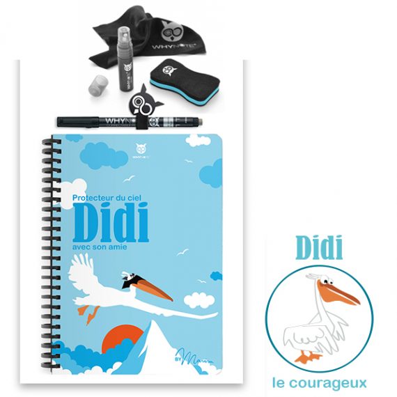 Carnet à dessin Didi