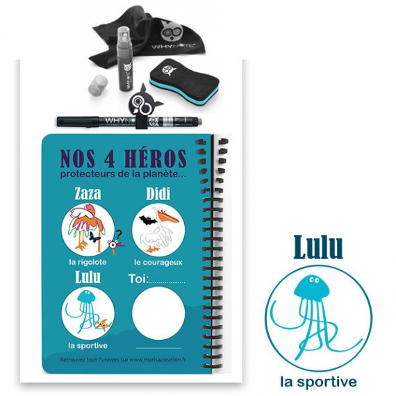 Carnet effaçable Lulu