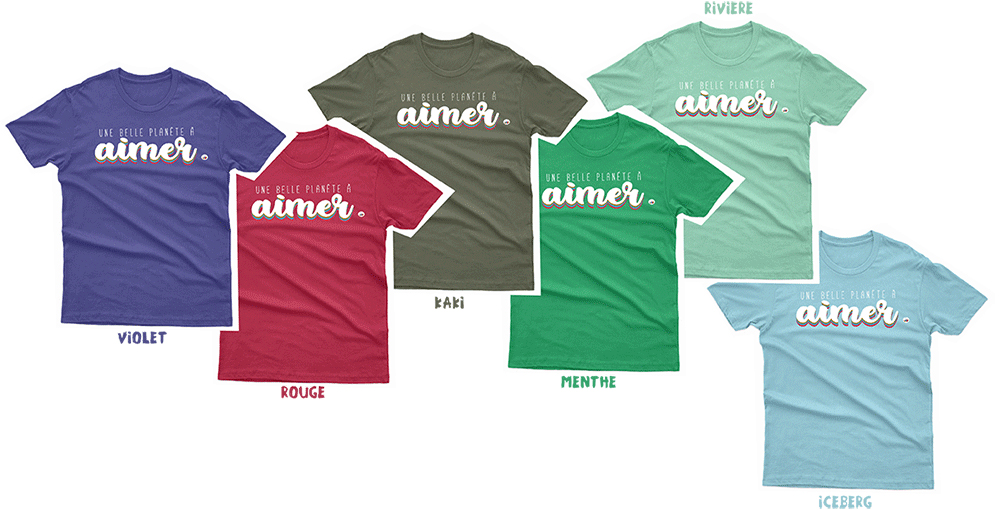 Collection tee-shirt adulte